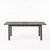 79" Gray Expandable Outdoor Patio Dining Table - Chic and Spacious for Elegant Entertaining