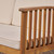 77.75" Brown and Cream White Outdoor Patio Sofa with Cushions