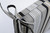 Striped Square Reversible Outdoor Seat Cushion - 20" - Set of 2 - Gray and Black