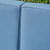 2pc Blue and Brown Outdoor Patio Sectional Sofa Set