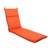 72.5" Orange Sunrise Outdoor Patio Chaise Lounge Cushion