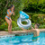 27.5" Diamond Ring Split Inflatable Swimming Pool Inner Tube