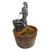Cistern Well Pump Barrel Garden Fountain - 25"