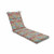 Contemporary Pattern Chaise Lounge Cushion - 72.5" - Red and Blue