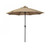 Create a Cozy Retreat with the 7.5ft Tortilla Brown Outdoor Casa Series Patio Umbrella