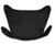 35" Black Ebony Outdoor Heavy-Duty Replacement Cover for Butterfly Chair