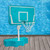 42 Inch Poolside Adjustable Basketball Hoop for In-Ground Pools