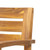 7-Piece Rustic Brown Wood Finish Outdoor Furniture Patio Dining Set