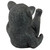 10" Laying Down Baby Bear Playful Cub Outdoor Garden Statue