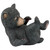 10" Laying Down Baby Bear Playful Cub Outdoor Garden Statue