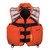 Stay Safe in Harsh Conditions with a 16" Orange and Black Utility Search and Rescue Inflatable Vest XL