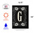 Classic Monogram Letter G Outdoor Garden Flag 18" x 12.5"
