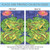 Two Toad Tiles Outdoor Garden Flag 18" x 12.5"