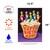 Candle Cupcake 'Happy Birthday' Outdoor Garden Flag 18" x 12.5"