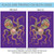 Octopus Animal Spirits Outdoor Garden Flag 18" x 12.5"
