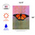 Beautiful Butterfly Outdoor Garden Flag 18" x 12.5"