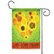 Vibrant Sunflowers Heart Design Outdoor Garden Flag 18" x 12.5"