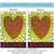 Ladybug Heart 12.5 x 18 Inch Double Sided Garden Flag