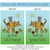 Cats Playing "go slow Cats Playing!" Outdoor Garden Flag 18" x 12.5"