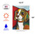 Dog Lover Beagle Outdoor Garden Flag 18" x 12.5"