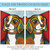 Dog Lover Beagle Outdoor Garden Flag 18" x 12.5"
