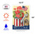 Patriotic Watering Can "Welcome" Outdoor Garden Flag 18" x 12.5"