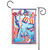 Patriotic Pool Party Outdoor Garden Flag - 18" x 12.5"