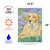 Dog Lover Golden Retriever Outdoor Garden Flag 18" x 12.5"