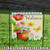 Potted Flowers "Welcome" Outdoor Garden Flag 18" x 12.5"