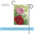 Roses "Welcome" Outdoor Garden Flag 18" x 12.5"