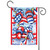 Patriotic Flip Flops Outdoor Garden Flag 18" x 12.5"