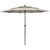 Stay Shaded in Style with the 9.75ft Beige Patio Market Umbrella