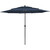 Stay Cool and Shaded with the 9.75ft Navy Blue Patio Market Umbrella