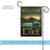 Welcome To The Lake Outdoor Garden Flag 18" x 12.5"