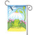 Little Frog with Flower Outdoor Garden Flag 18" x 12.5"