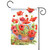 Patriotic Poppies Outdoor Garden Flag 18" x 12.5"
