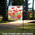 Patriotic Poppies Outdoor Garden Flag 18" x 12.5"
