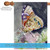 Watercolor Butterfly Outdoor House Flag 40" x 28"