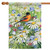 Baltimore Oriole And Daisies Outdoor House Flag 40" x 28"