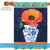 Elegant Vase Poppy Outdoor House Flag 40" x 28"