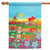 Fields Of Flowers Outdoor House Flag 40" x 28"