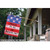 Patriotic Stars and Stripes "Proud To Be An American" Outdoor Flag - 40" x 28"