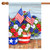 Pansy Flower Arrangements Americana Outdoor Flag - 40" x 28"