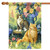 Feline Sunshine Outdoor House Flag 40" x 28"