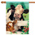 Farm Buddies Outdoor House Flag 40" x 28"