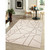 5.25' x 7.5' Geometric Indoor Outdoor Area Throw Rug - Beige and Taupe