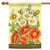 Bees and Wildflowers Outdoor House Flag 40" x 28"