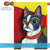 Pawcasso Boston Outdoor House Flag 40" x 28"