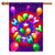 Balloons and Confetti "Happy Birthday" Fade Resistant Outdoor Flag - 40" x 28"