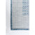 6.5' x 9.5' Blue and Off White Bordered Solid Rectangular Area Throw Rug